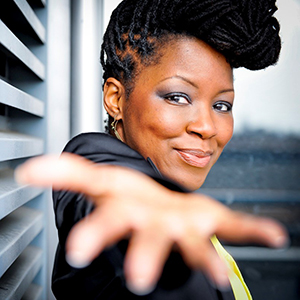 Singer Monique Thomas with the Shay Zalman Quartet